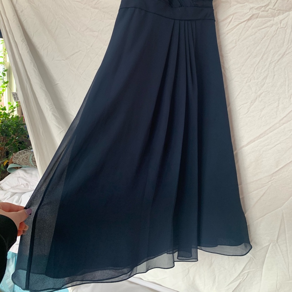 Navy blue dress